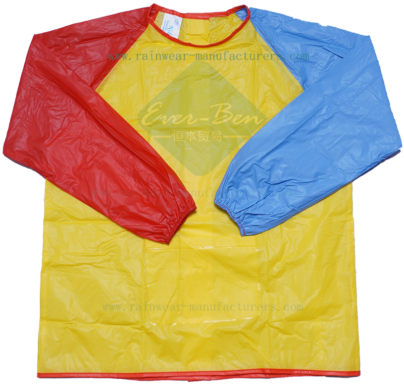 PVC waterproof apron for children